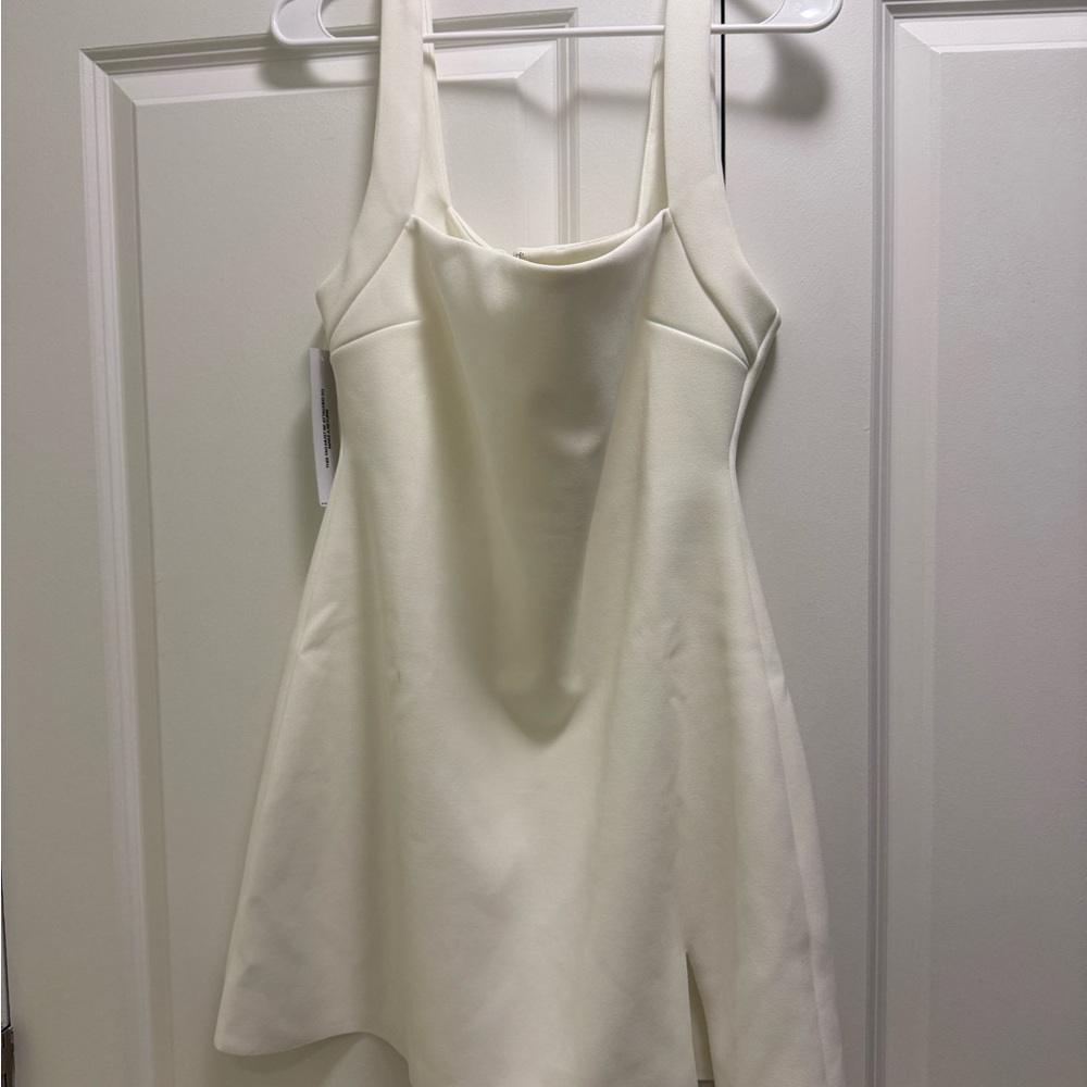 Princess Polly Cream Elegant Dress